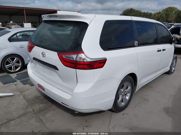 2017 TOYOTA SIENNA L 7 PASSENGER