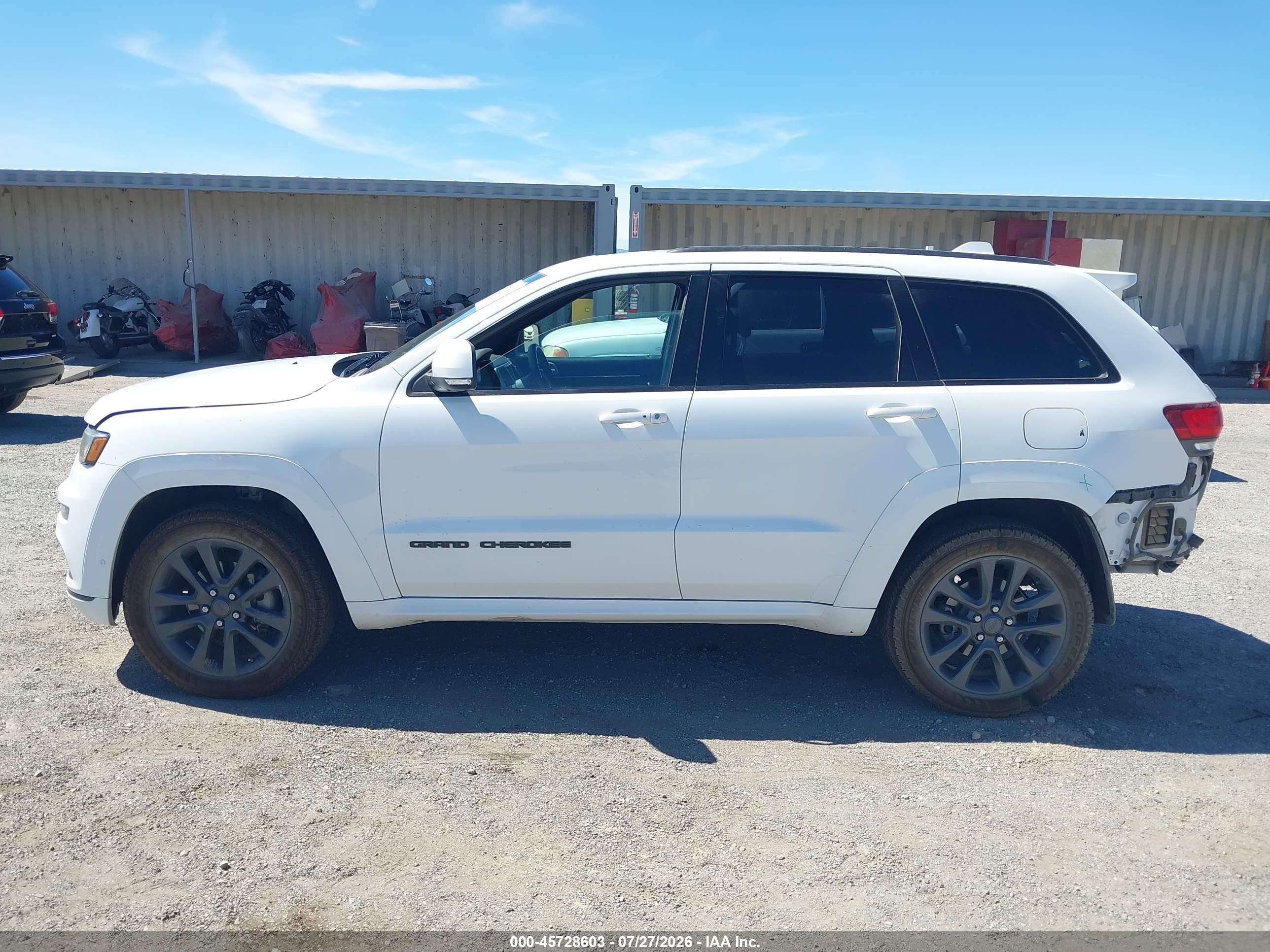 2018 JEEP GRAND CHEROKEE HIGH ALTITUDE 4X4