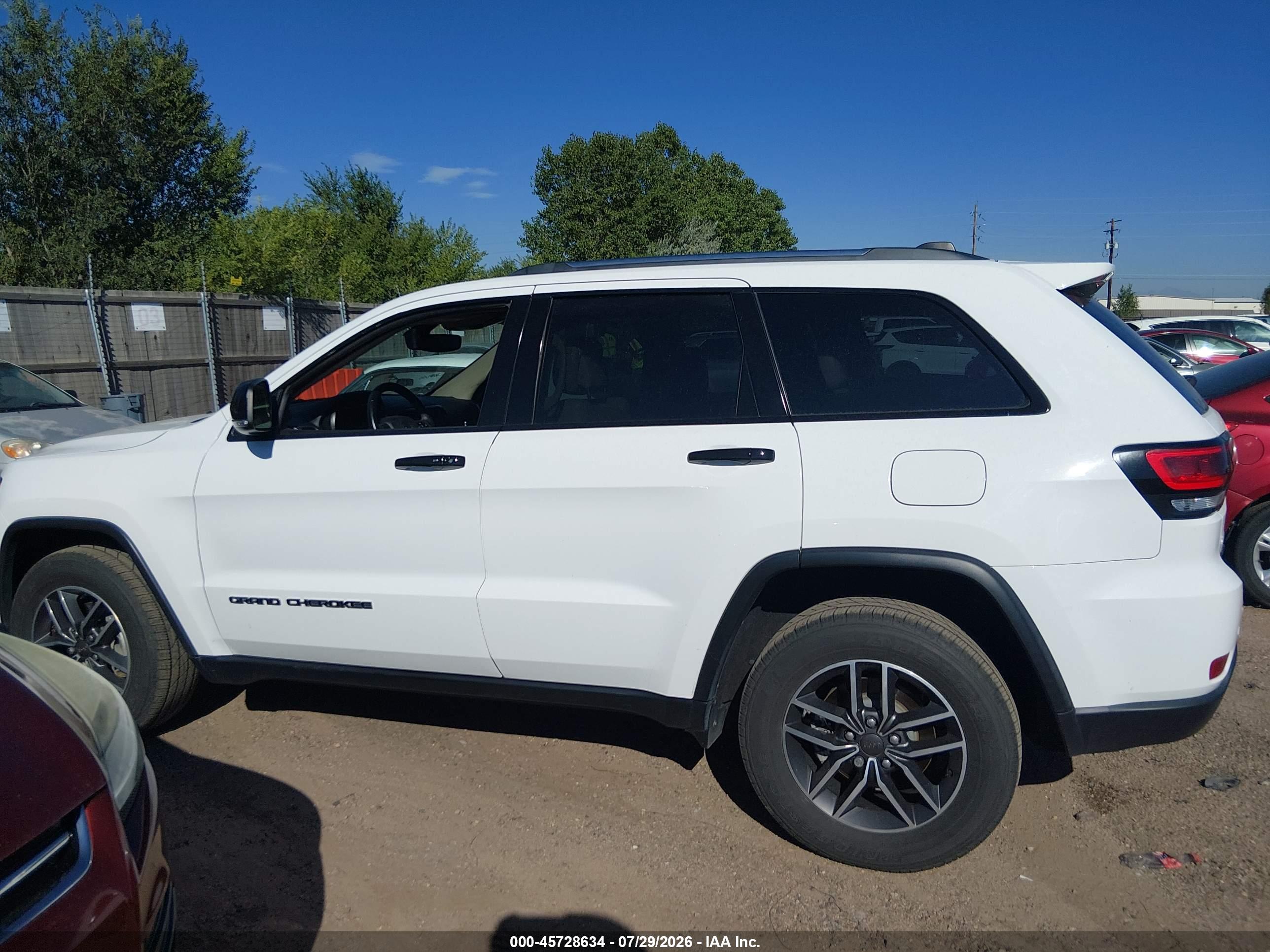2019 JEEP GRAND CHEROKEE LIMITED 4X4