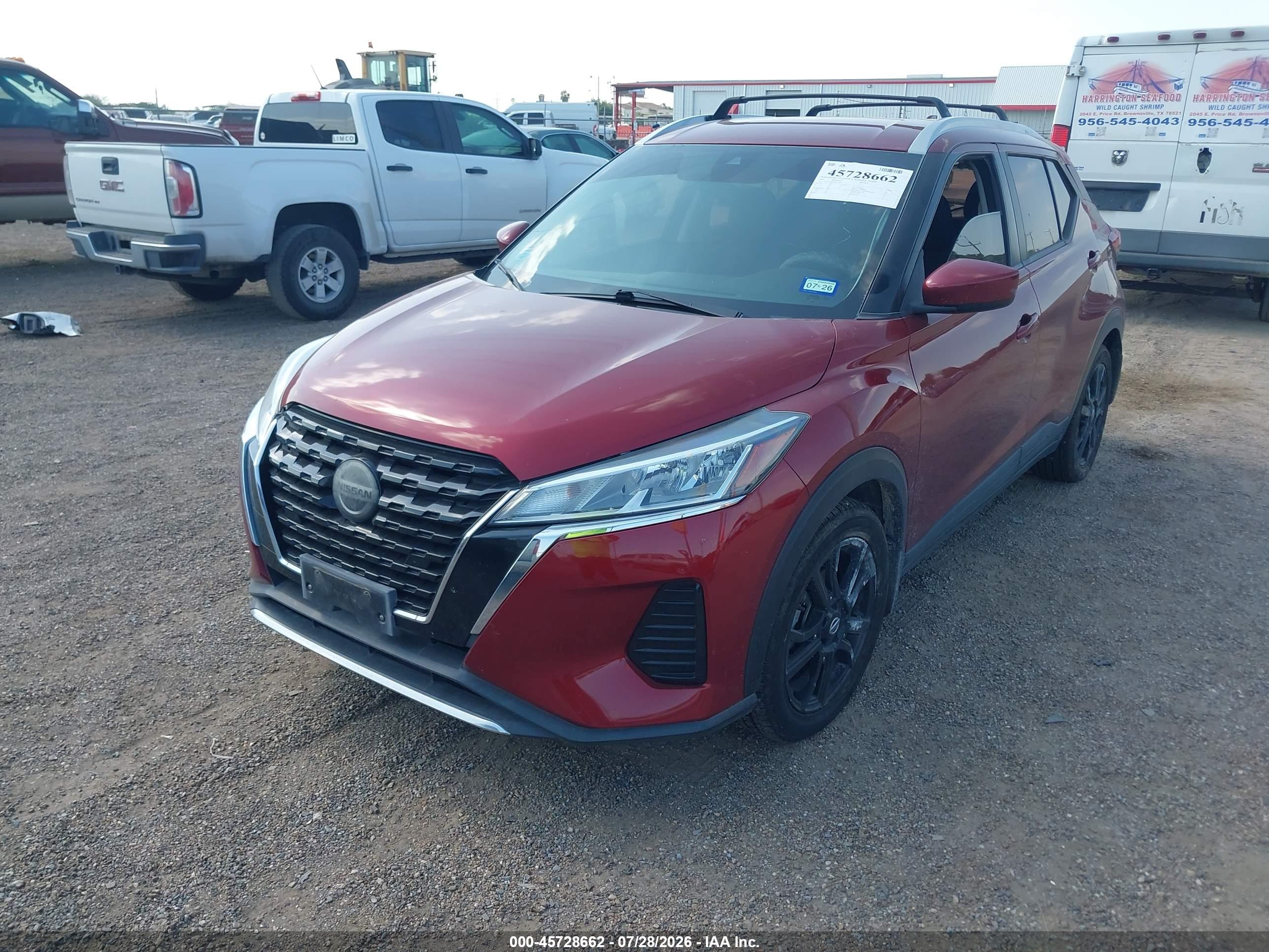 2021 NISSAN KICKS SV XTRONIC CVT — I2