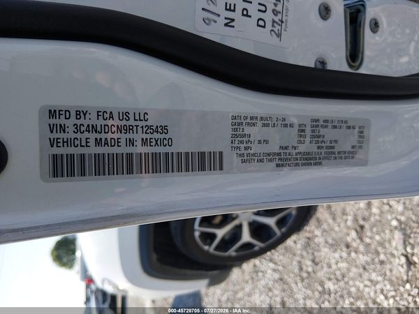 2024 JEEP COMPASS LIMITED 4X4