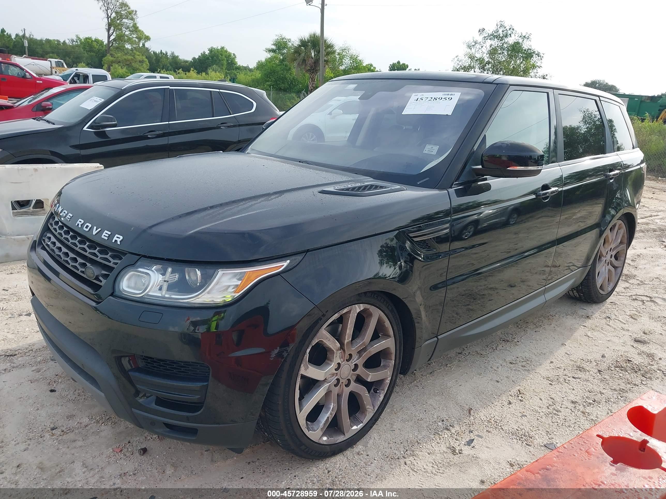 2016 LAND ROVER RANGE ROVER SPORT