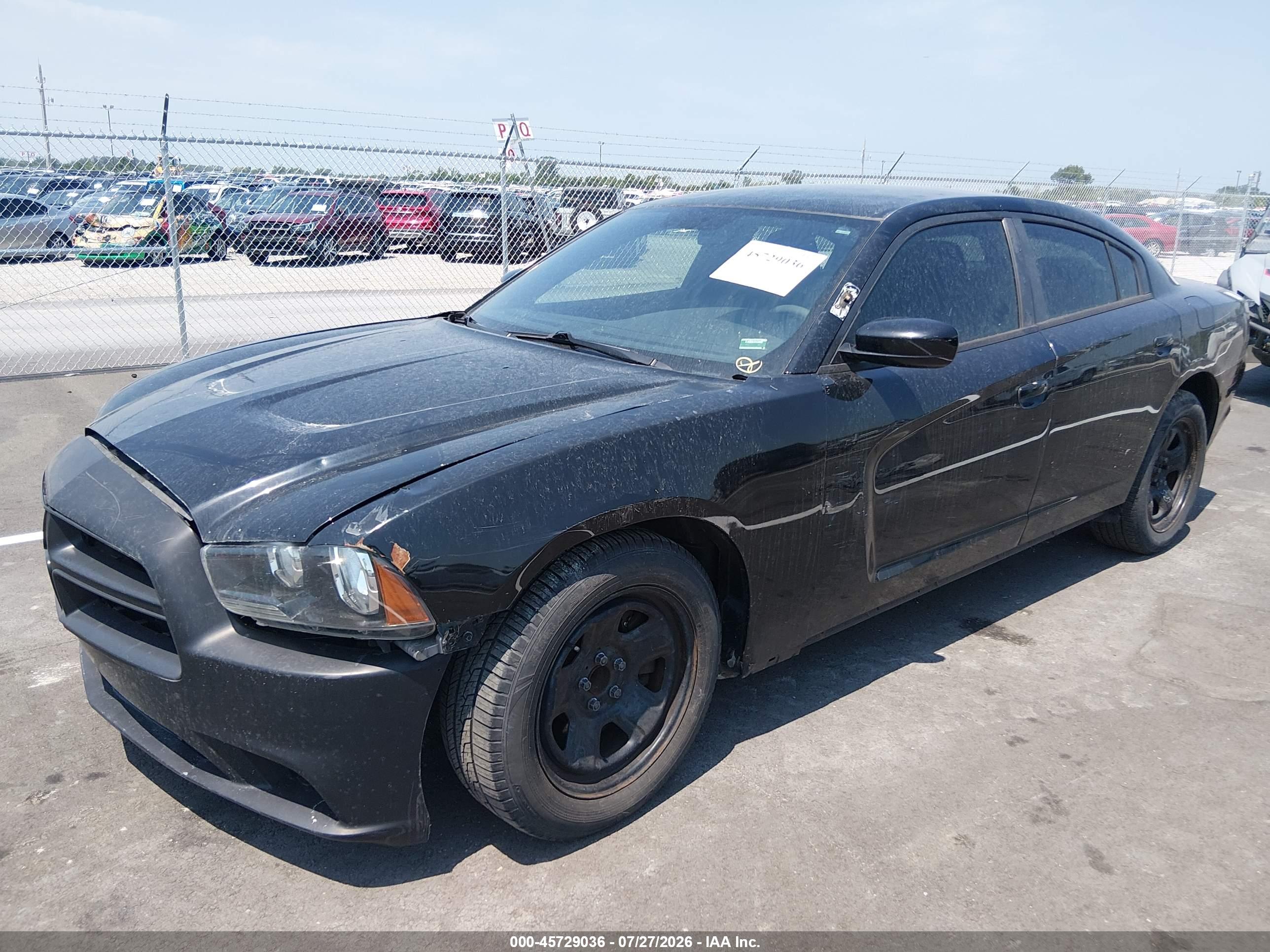 2013 DODGE CHARGER POLICE