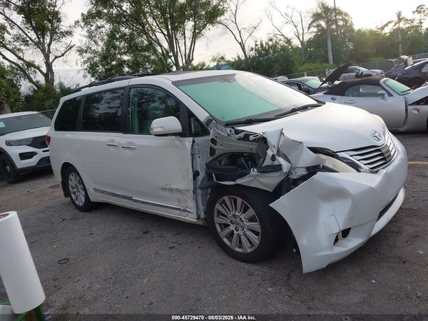 2014 TOYOTA SIENNA LIMITED V6 7 PASSENGER