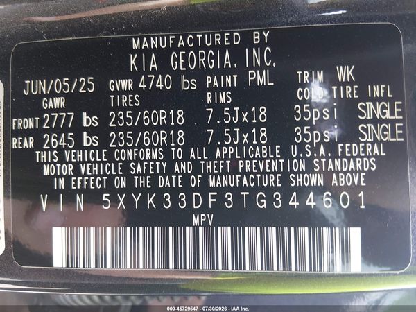 2026 KIA SPORTAGE EX