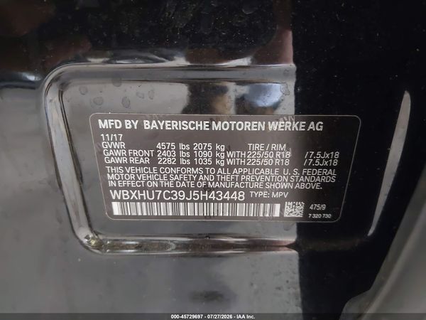2018 BMW X1 SDRIVE28I