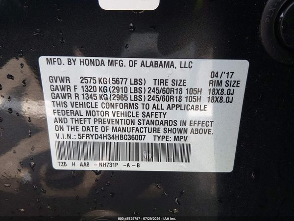 2017 ACURA MDX SH-AWD