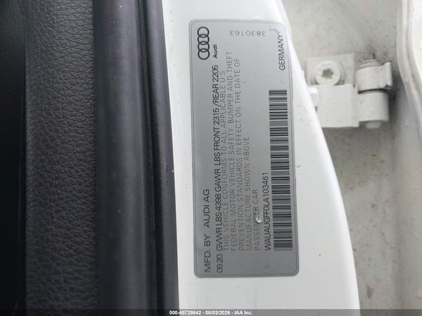 2020 AUDI A3