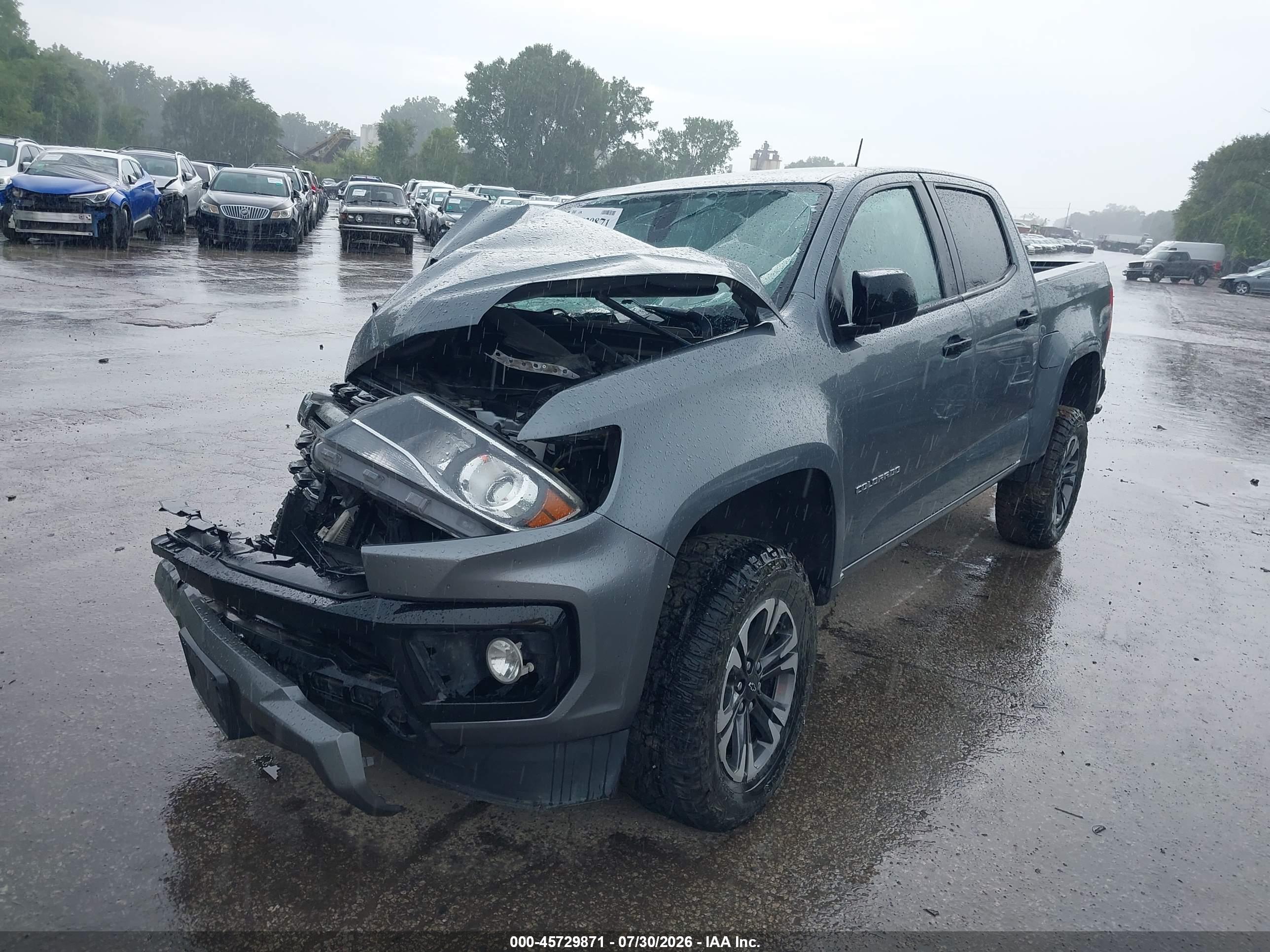 2022 CHEVROLET COLORADO 4WD  SHORT BOX Z71 — I2