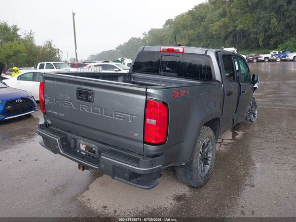 2022 CHEVROLET COLORADO 4WD  SHORT BOX Z71 — I4