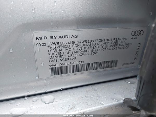 2023 AUDI A8
