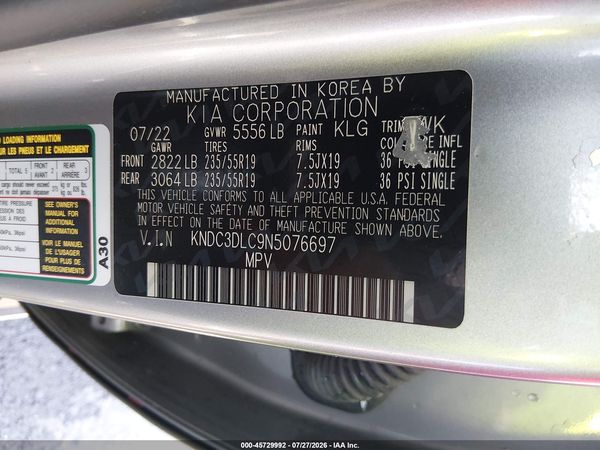 2022 KIA EV6 WIND