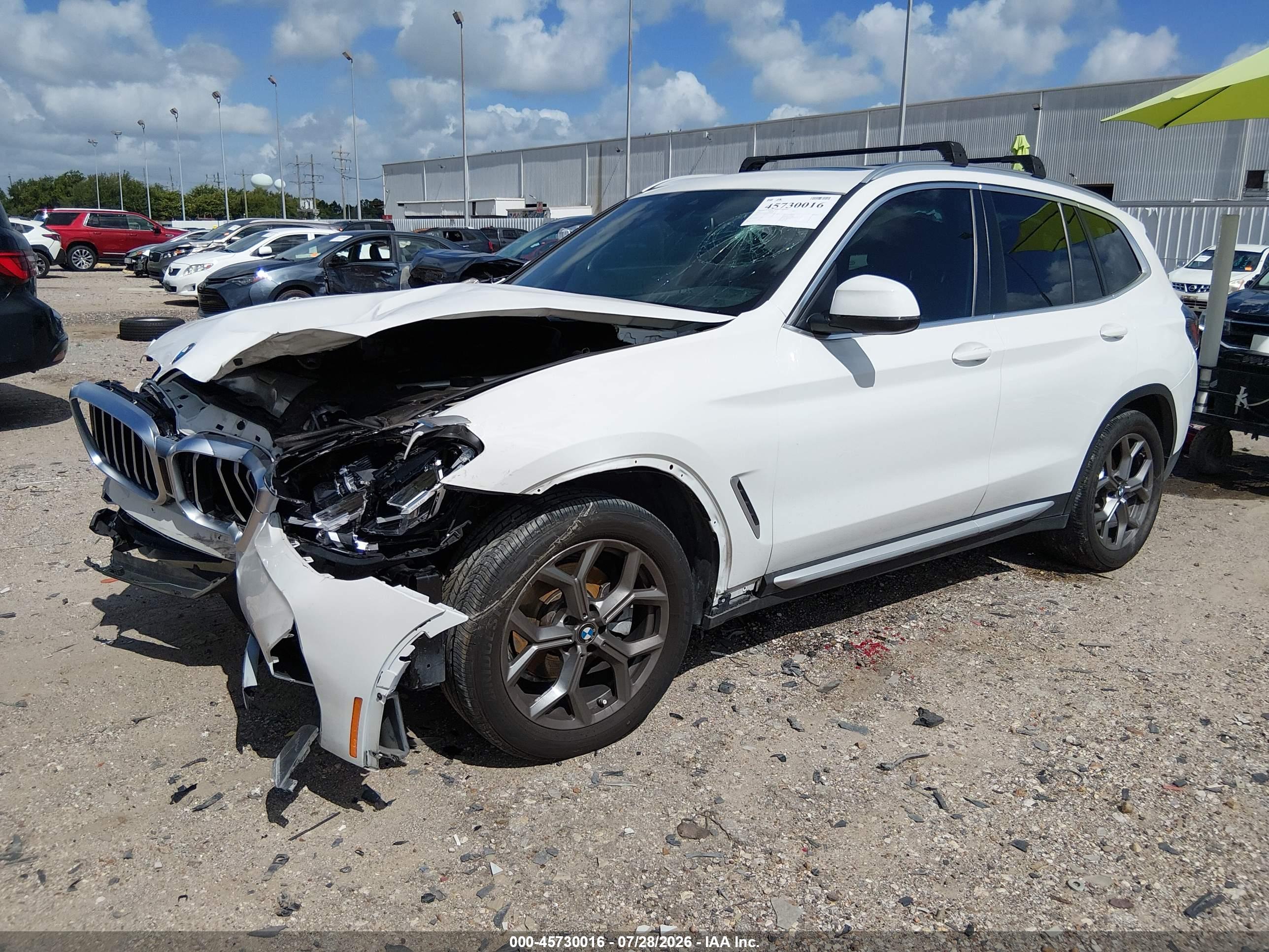 2022 BMW X3 SDRIVE30I — I2