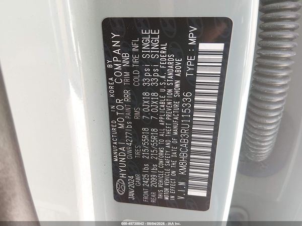 2024 HYUNDAI KONA SEL
