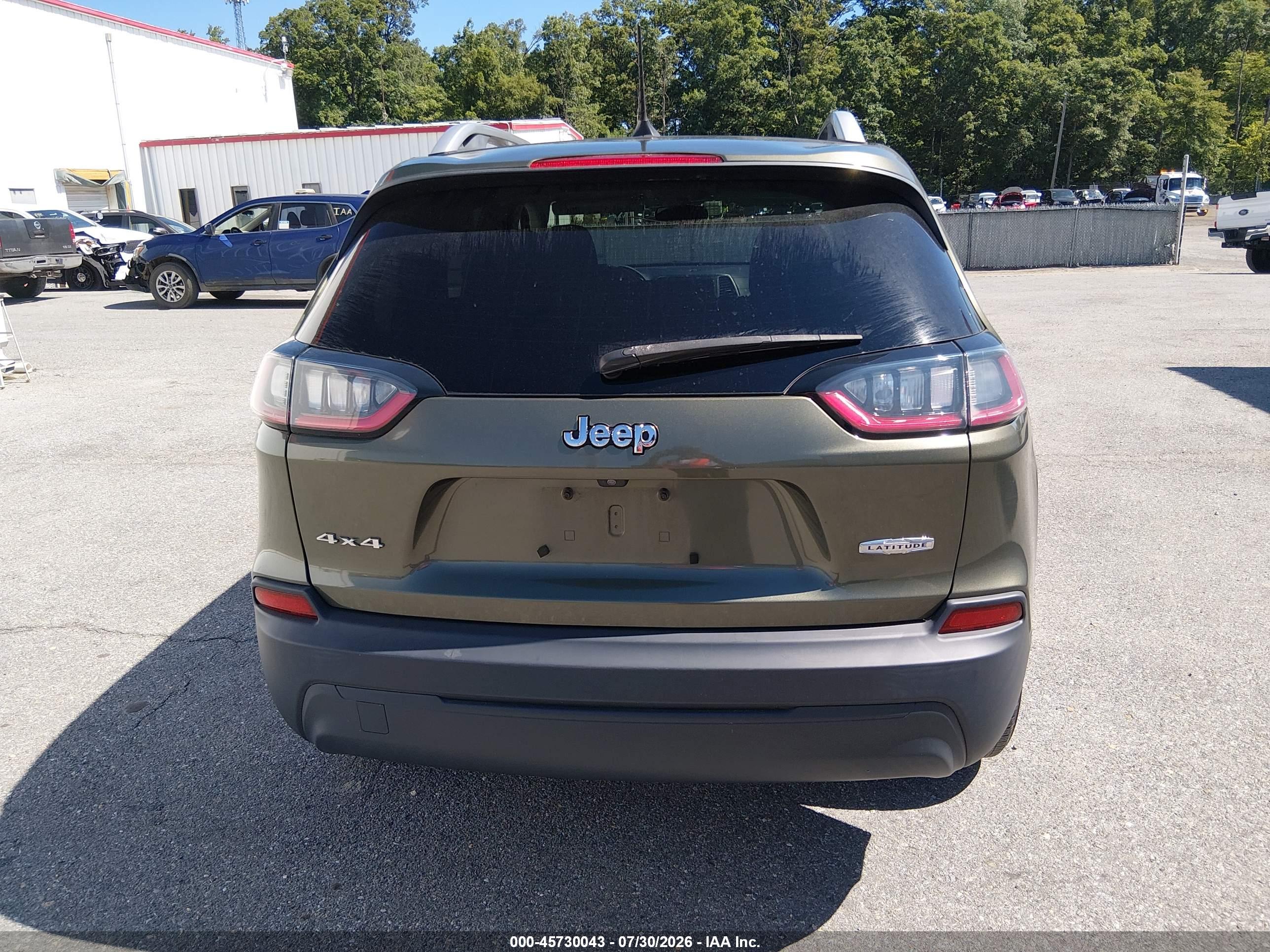 2019 JEEP CHEROKEE LATITUDE 4X4