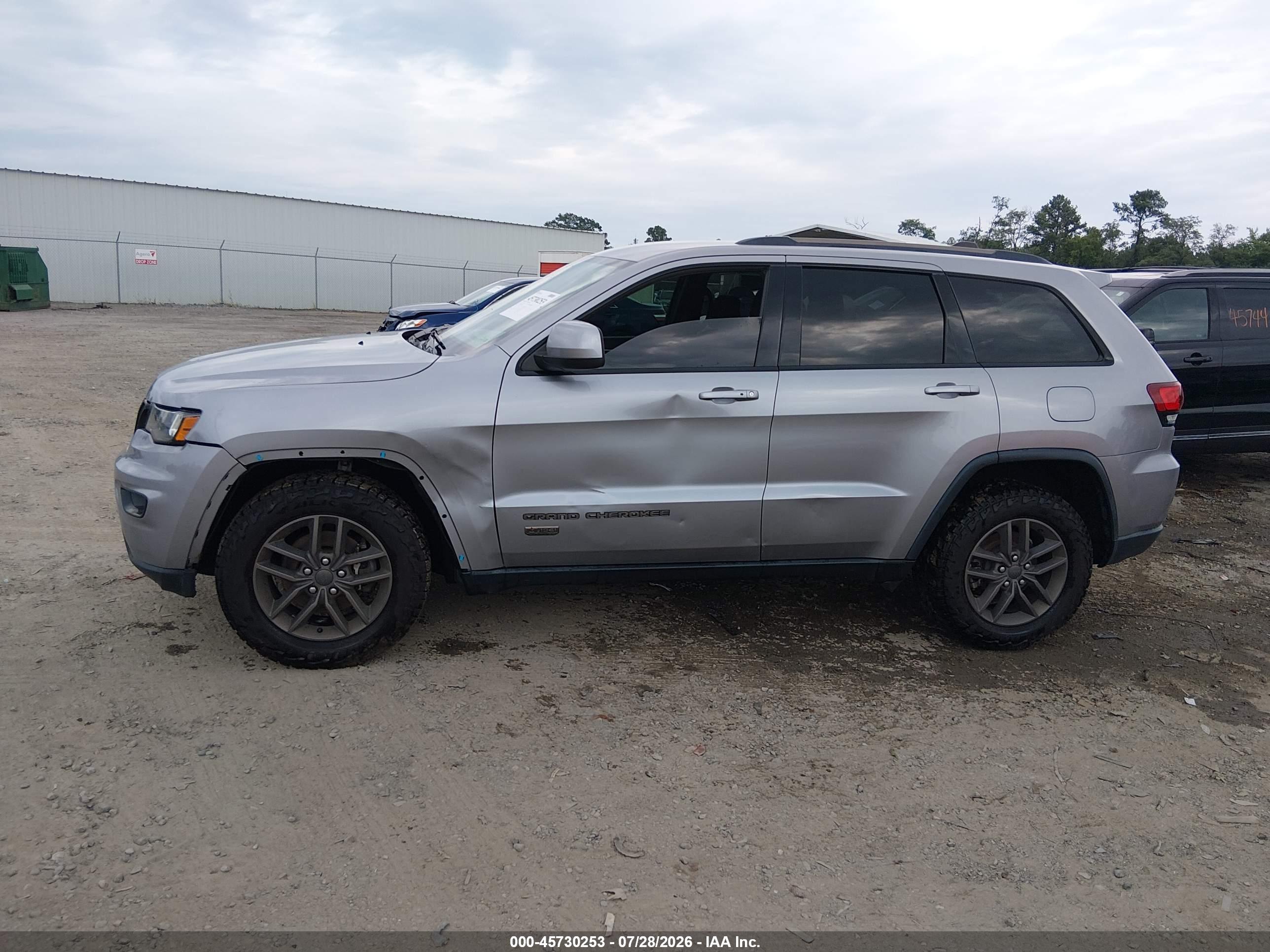 2017 JEEP GRAND CHEROKEE 75TH ANNIVERSARY EDITION