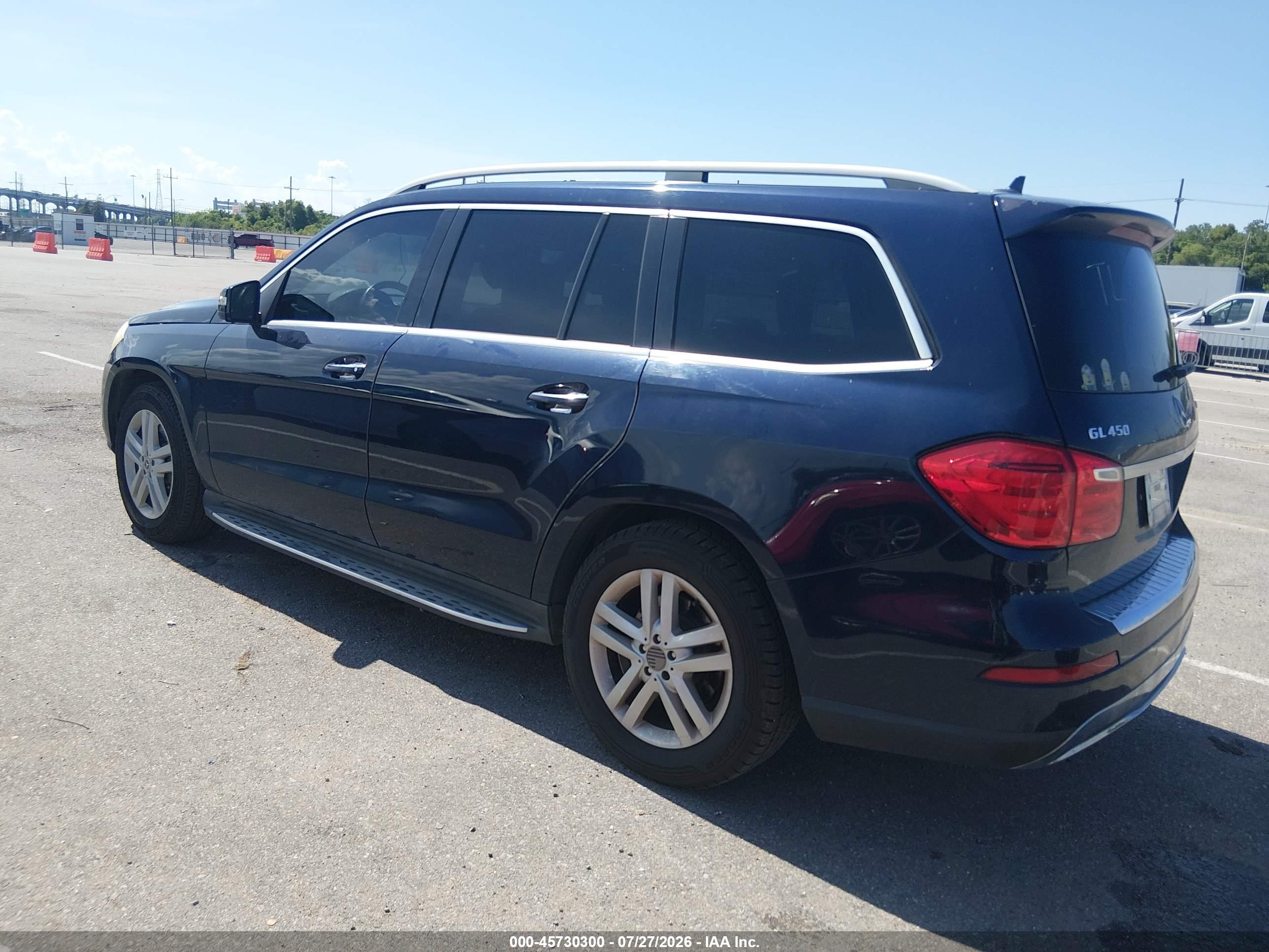 2013 MERCEDES-BENZ GL 450 4MATIC