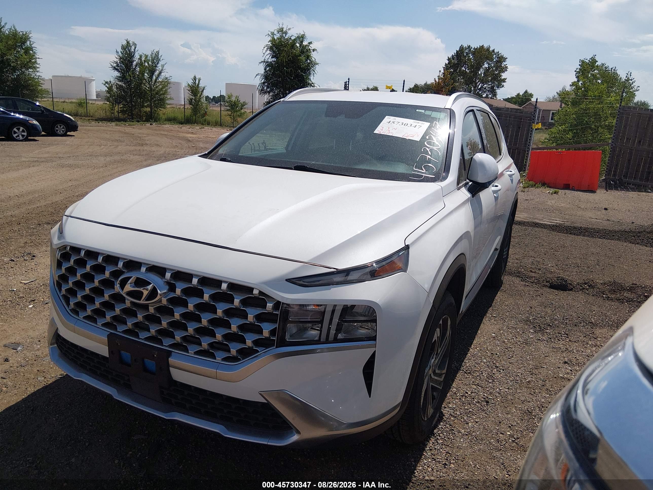 2021 HYUNDAI SANTA FE SEL — I2