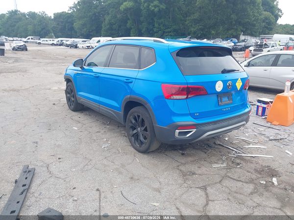 2022 VOLKSWAGEN TAOS 1.5T SE — I3