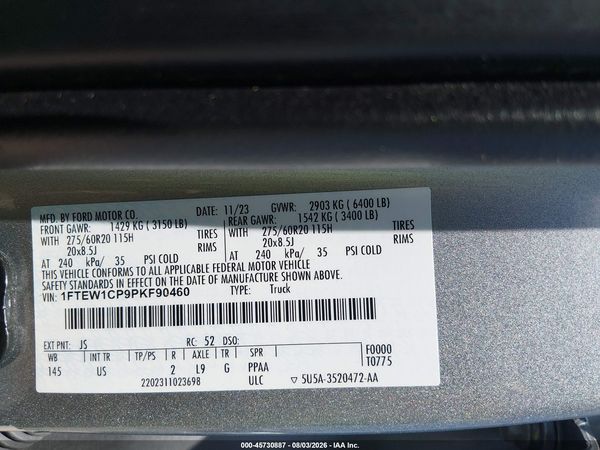 2023 FORD F-150 XLT