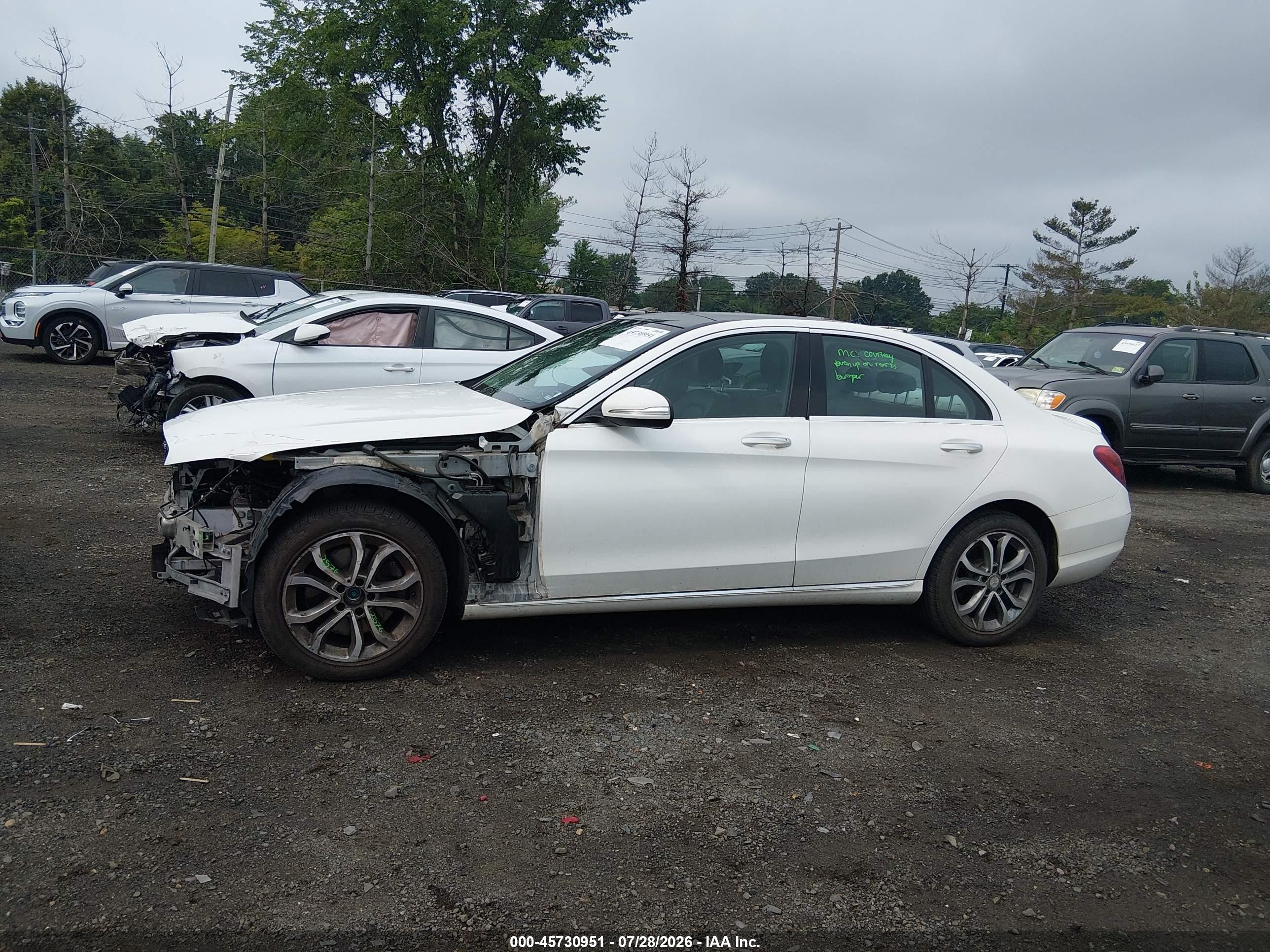 2015 MERCEDES-BENZ C 300 4MATIC