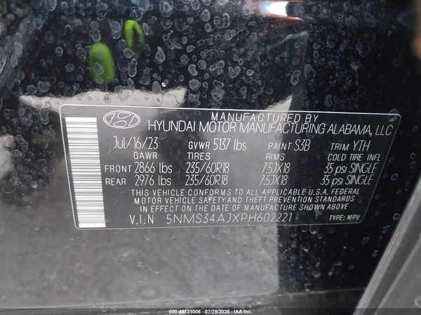 2023 HYUNDAI SANTA FE SEL