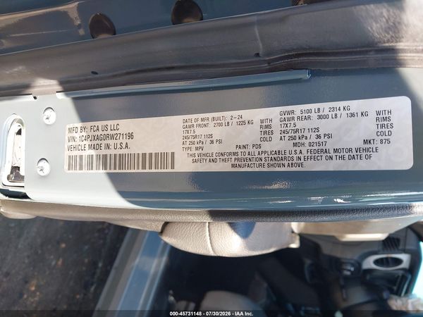 2024 JEEP WRANGLER 2-DOOR SPORT 4X4