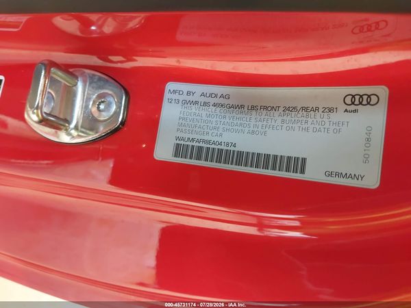 2014 AUDI A5 2.0T PREMIUM