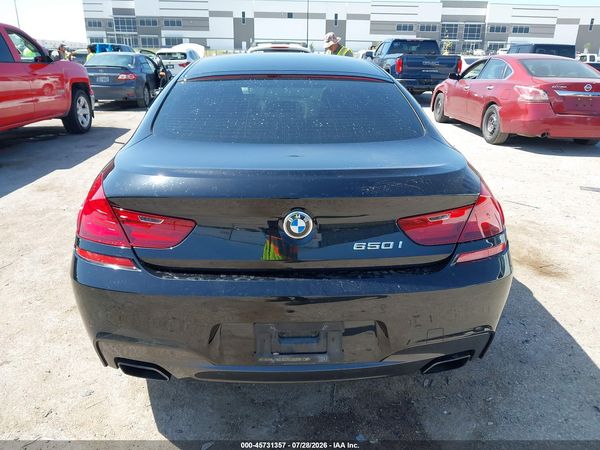 2015 BMW 650I GRAN COUPE