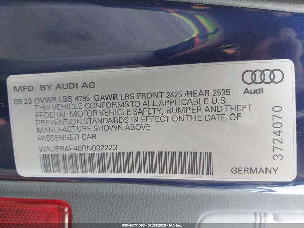2024 AUDI A4