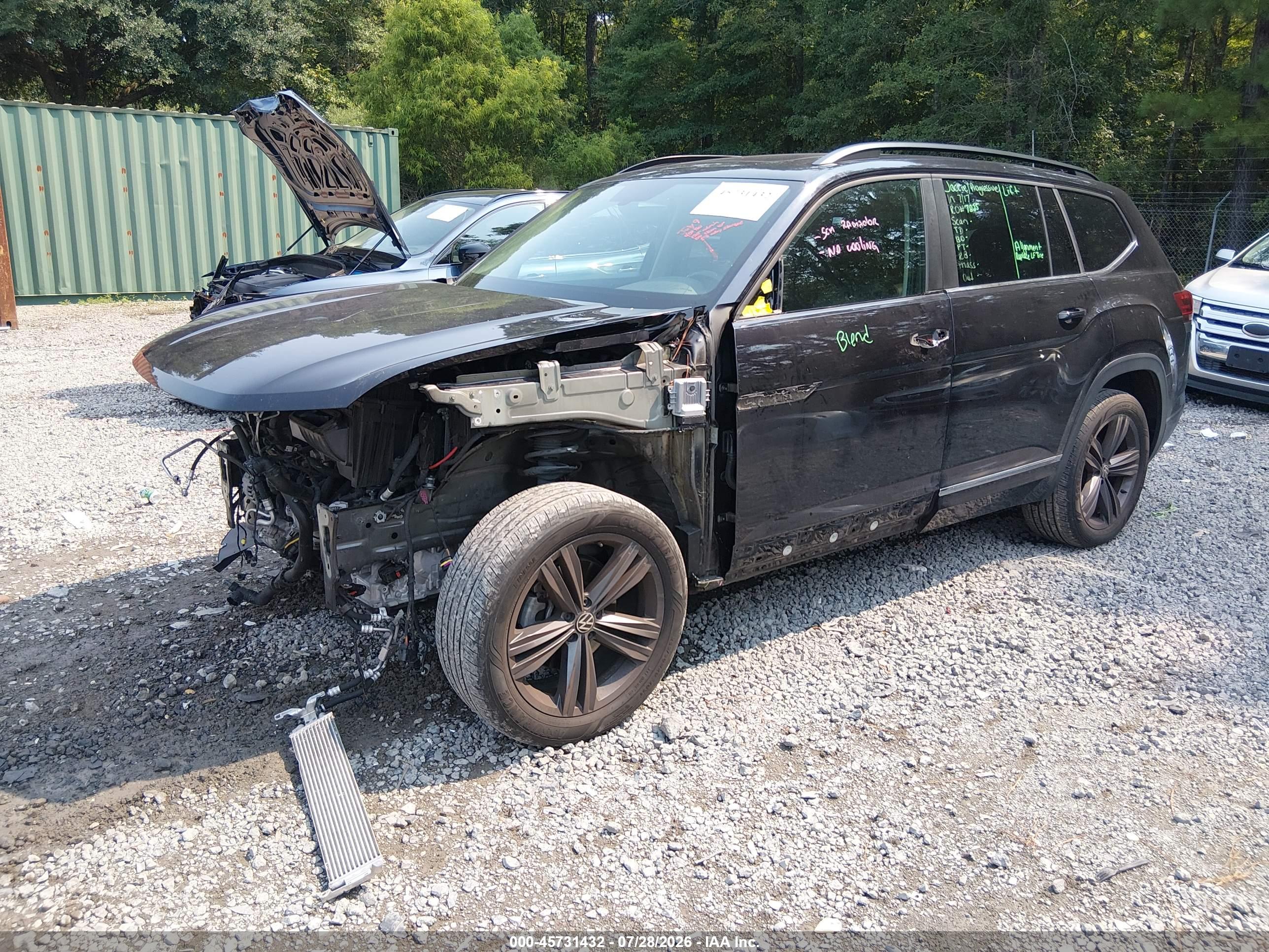 2021 VOLKSWAGEN ATLAS — I2