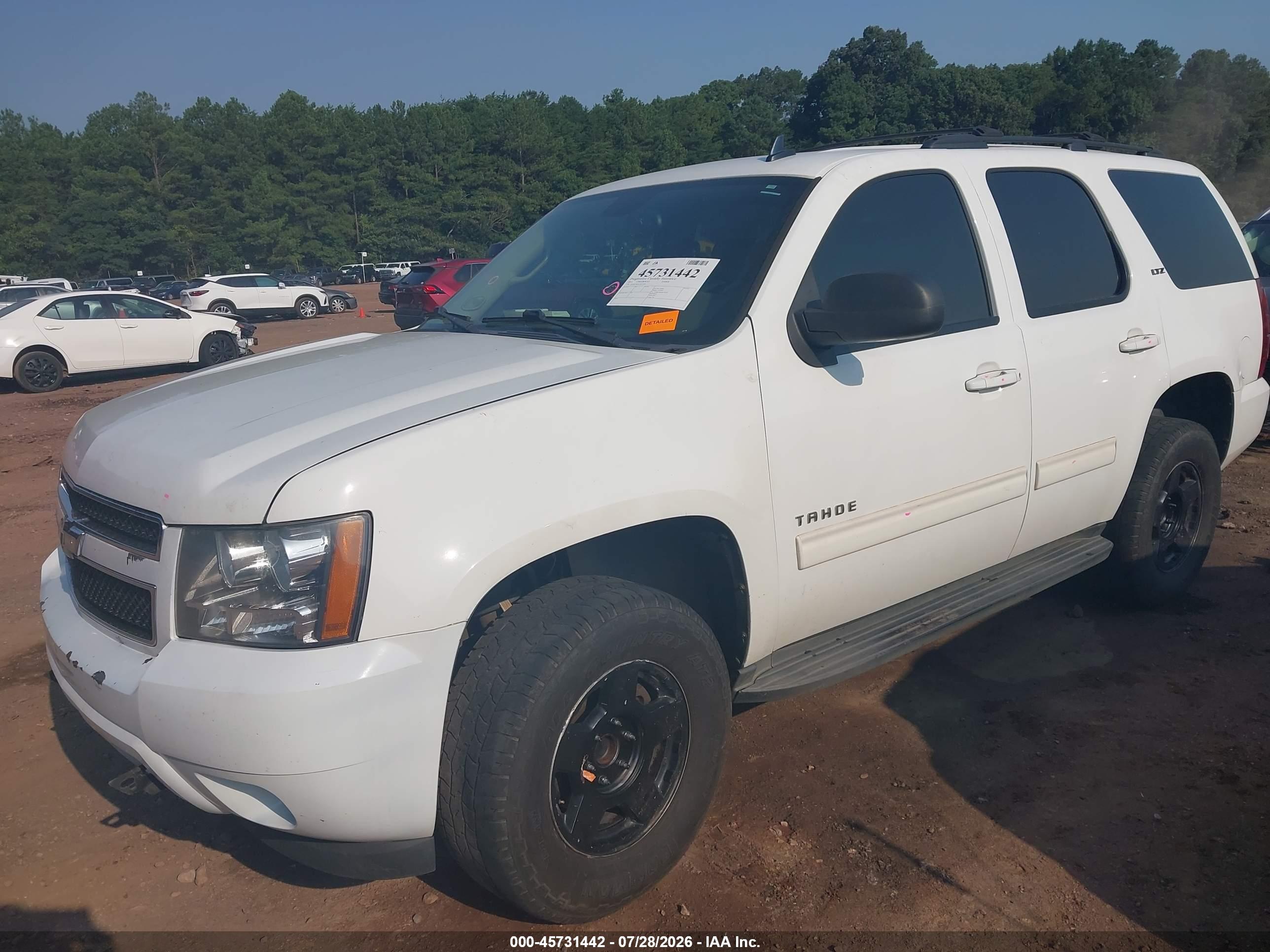 2012 CHEVROLET TAHOE LT — I2