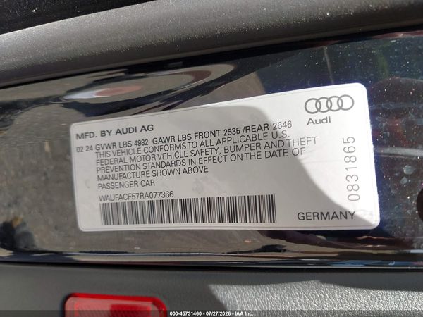 2024 AUDI A5 SPORTBACK