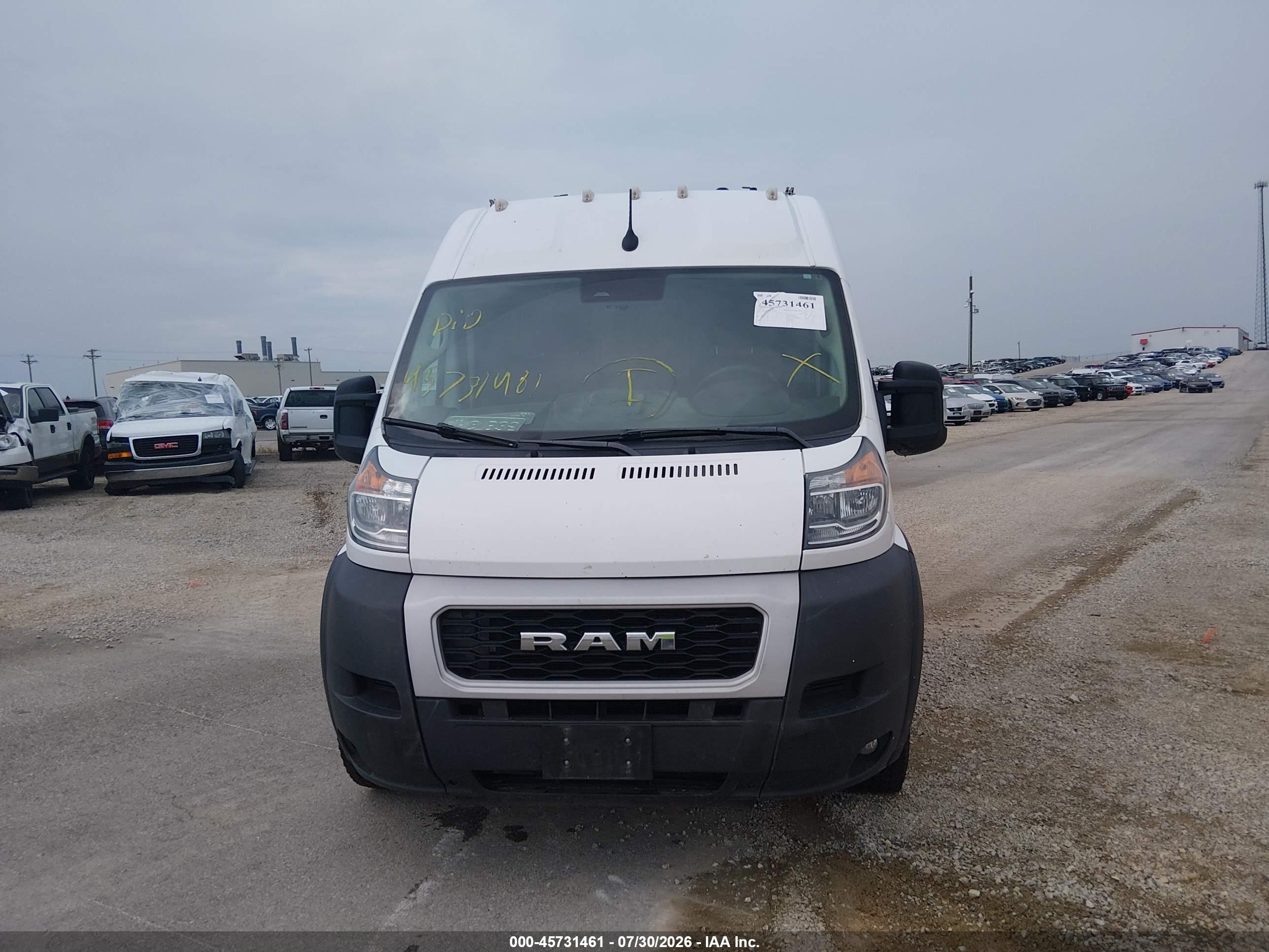 2022 RAM PROMASTER 2500 High Roof