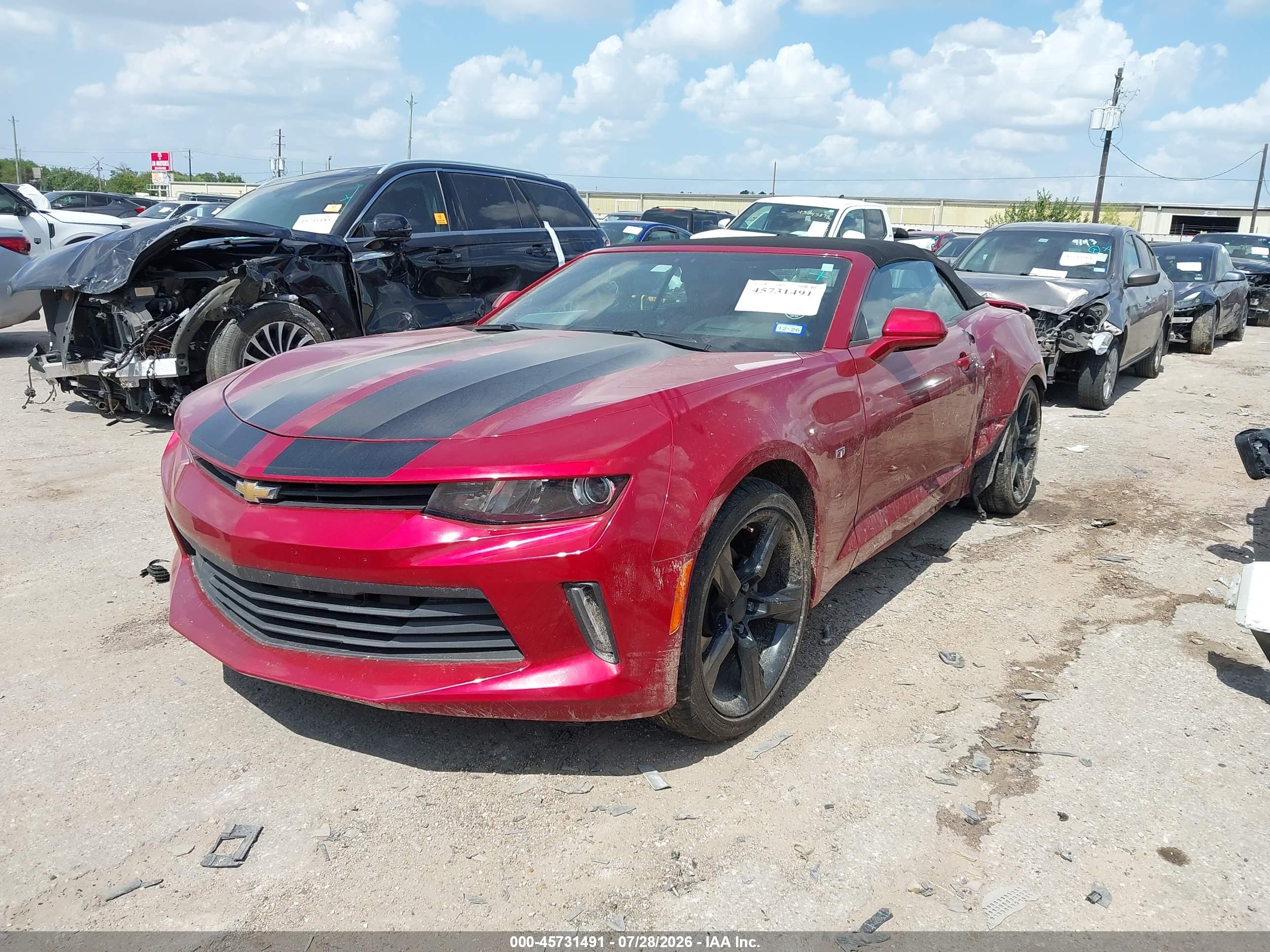 2017 CHEVROLET CAMARO 2LT — I2