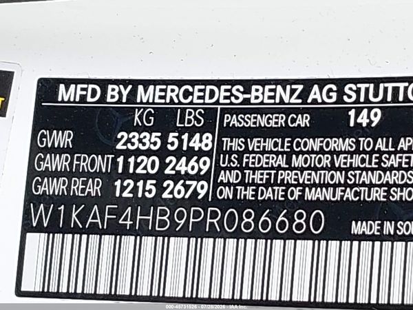 2023 MERCEDES-BENZ C 300 4MATIC