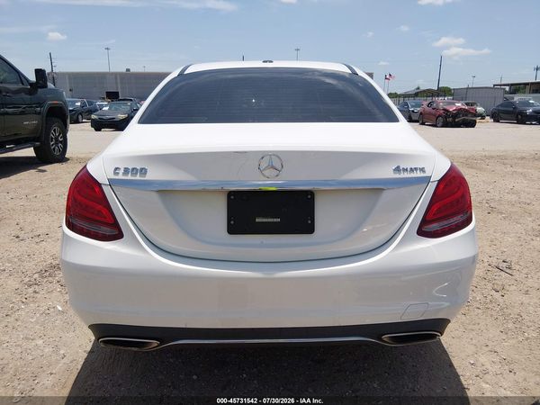 2018 MERCEDES-BENZ C 300 4MATIC