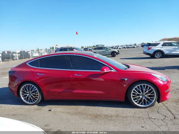 2018 TESLA MODEL 3 LONG RANGE/MID RANGE