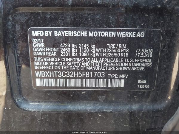 2017 BMW X1 XDRIVE28I