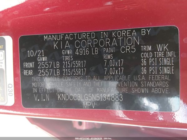 2022 KIA NIRO EV EX