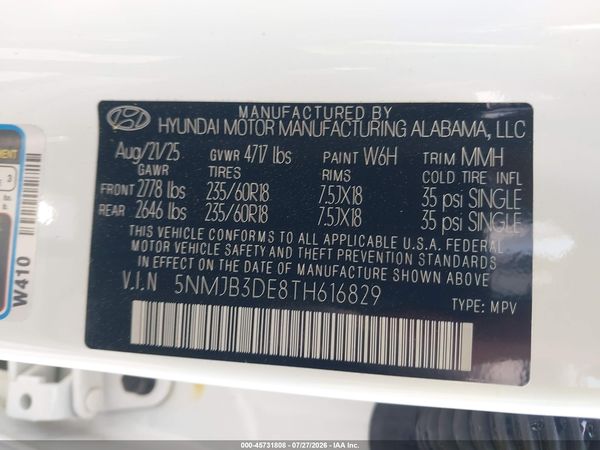 2026 HYUNDAI TUCSON SEL