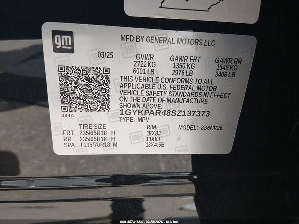 2025 CADILLAC XT6 FWD LUXURY