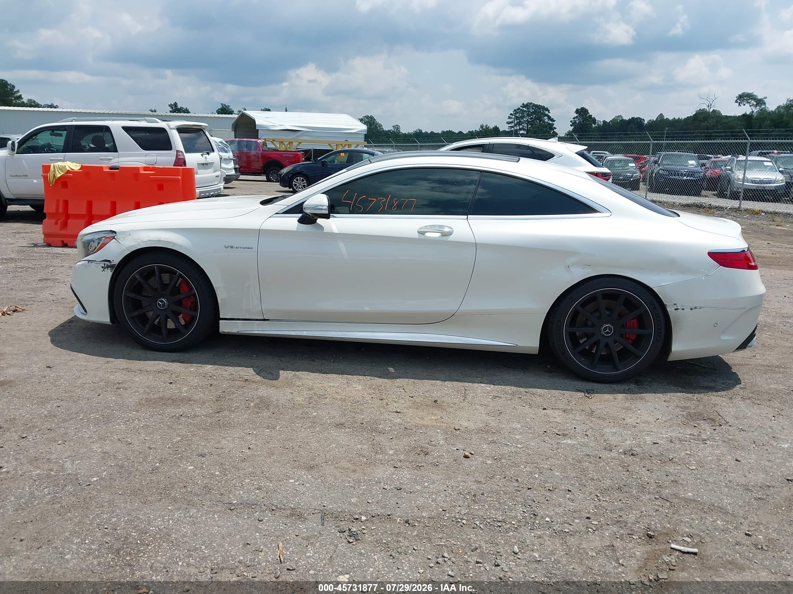 2016 MERCEDES-BENZ AMG S 63 4MATIC