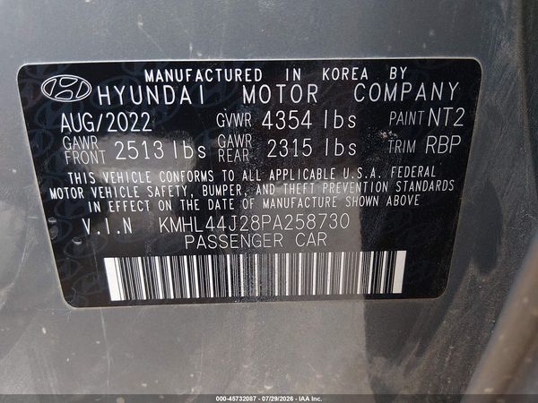 2023 HYUNDAI SONATA SEL PLUS