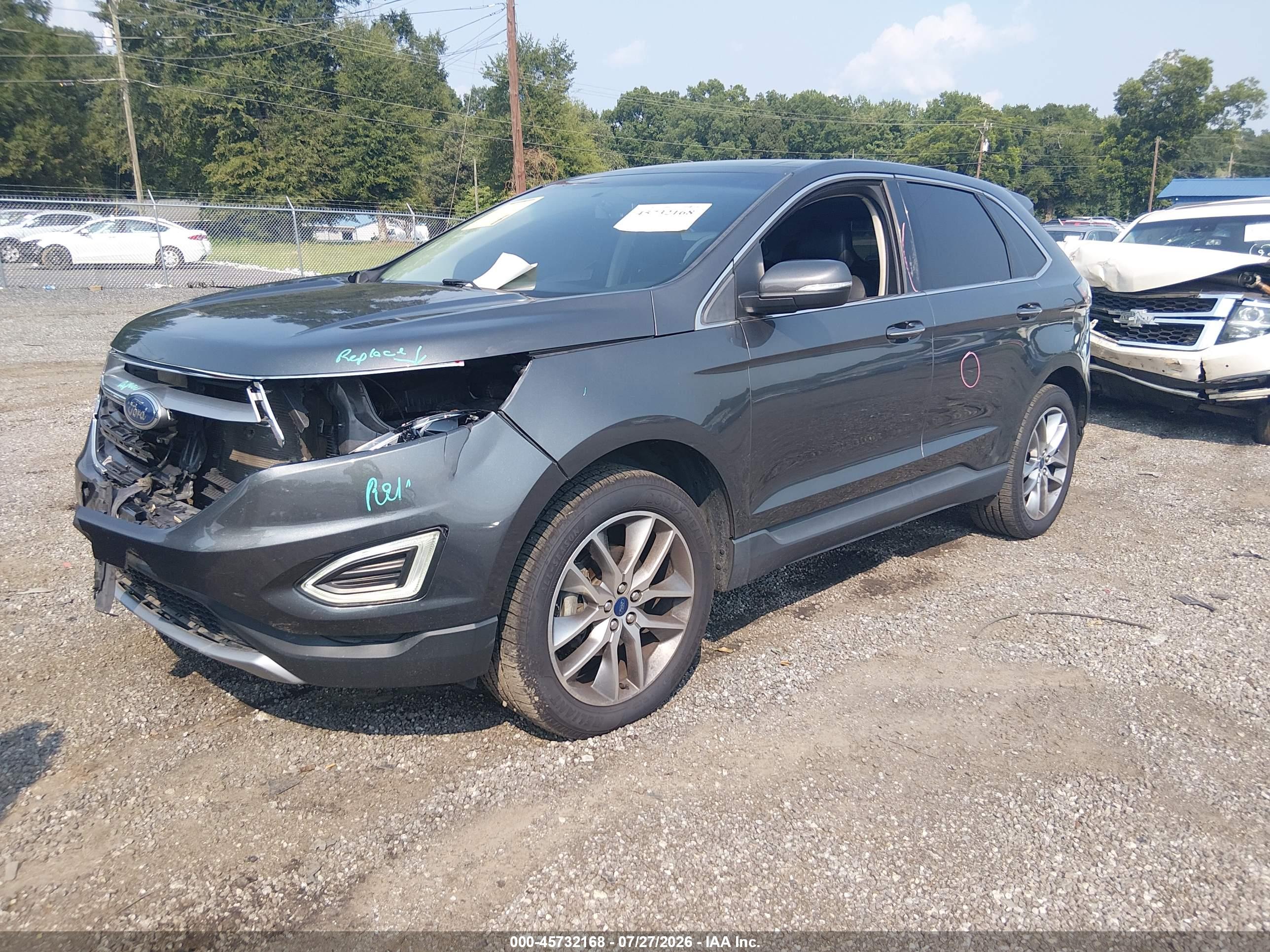 2017 FORD EDGE TITANIUM — I2