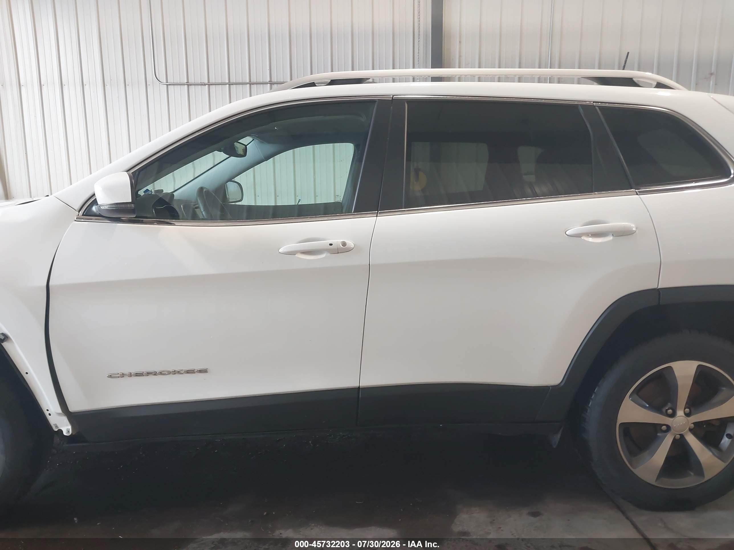 2019 JEEP CHEROKEE LIMITED 4X4
