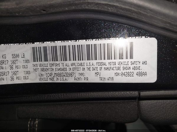 2016 JEEP CHEROKEE SPORT