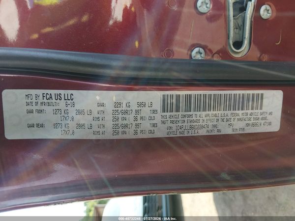 2019 JEEP CHEROKEE LATITUDE PLUS FWD