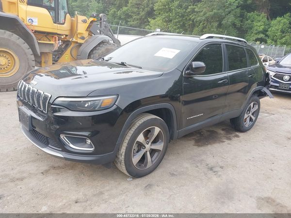 2019 JEEP CHEROKEE LIMITED 4X4