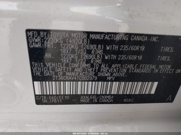 2026 TOYOTA RAV4 XLE PREMIUM